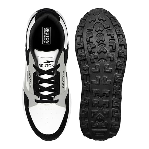 Image of BRUTON 619 Men's Running Shoes | Lightweight Sports Shoes for Men | Comfortable Walking Jogging Gym Shoes | Lace-Up Flexible Daily Use Footwear