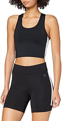 Amazon Brand – AURIQUE Women’s Side Stripe Cycling Shorts