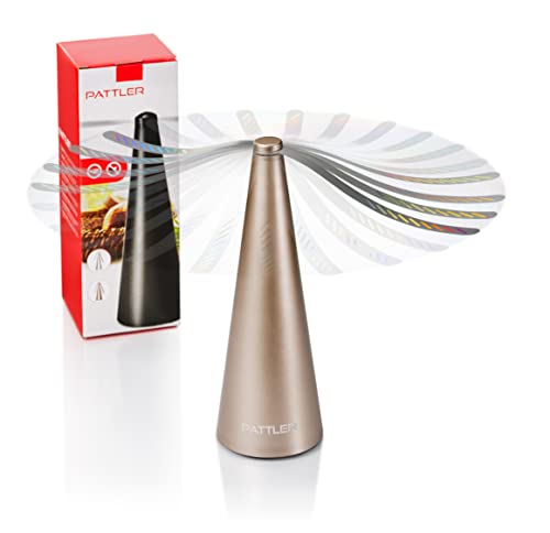 PATTLER® Tue-Mouches - d'or | Défense Contre Les Mouches pour la Table | Protection Contre Les Insectes | Défense Contre Les guêpes | Extérieur et intérieur | Chasse durablement Les Mouches et guêpes Cover