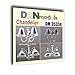 Dan Models 35334-1/35 - Chandelier 4 pcs Accessories for Diorama
