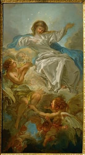 Imagen lienzo François Boucher soluciona paredes vacías con arte de 60x90cm