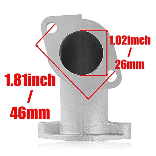 Image of Intake Manifold Pipe Gasket Screw Kit for 110cc 125cc 140cc 150cc 160cc Engine VM22 26mm Carburetor Tao Tao Zongshen Kazuma ATV Lifan YX Thumpstar KLX BBR Rocekta Baja Coolster 56-2 FA
