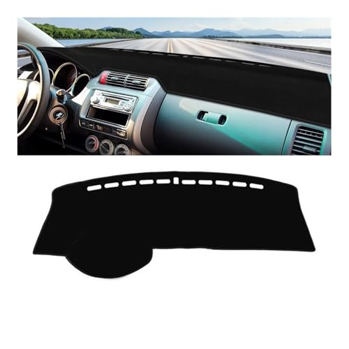 Couverture tableau de bord voiture anti-lumière pour voyager au frais en Jazz GD