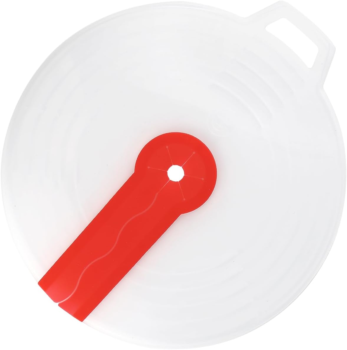 DOERDO 1 Pack Mixer Splatter Guard, Silicone Anti Splash Cover for Hand Mixer - Universal Fits Most Mixing Bowls Baking Kitchen Tool for Eggs Batter Dough