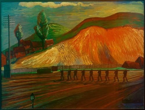 Affiche Marianne Von Werefkin la fosse de Marianne reproduction de peinture sur toile salon 60x90cm