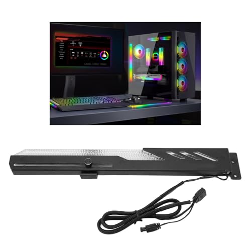 Soporte para GPU Dioche 5070 con iluminación ARGB ajustable miniatura 3