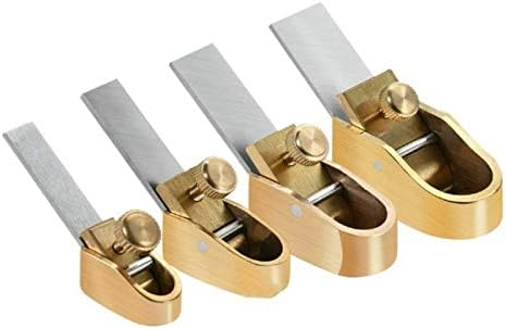 Violin Making Tool Brass Plane Hand Planer Woodworking Planes For Violin Planer (1Set/4PCS)