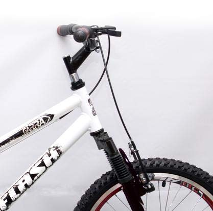 Bicicleta Garra Flash Suspensão Bmx Aro 20 Branca