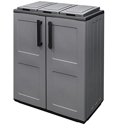 Art Plast nan Armoire mi-Hauteur en polypropylène, Anthracite