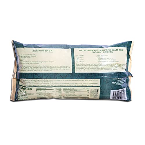 Hamakua Macadamia Nuts - No Salt Baking Macadamias 20 Ounces - Natural Eco-Friendly Large Hawaiian Grown Dry Roasted Half and Whole Macadamias - Thumbnail 2