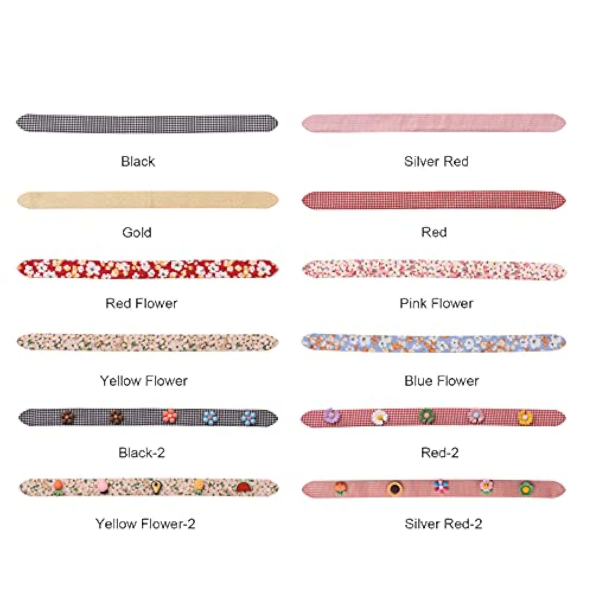 Magic Paste Fringe Hair Clips for Bangs, Set of 5