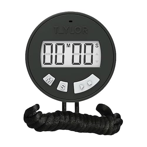 Chronomètre Taylor 5826 noir avec écran digital haute précision - 2