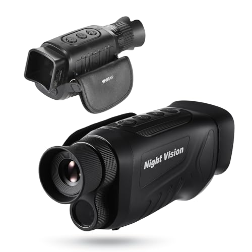 VIVITAR Night Vision Binocular Camera, 4X Optical Magnification, 2.7