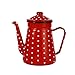 Cafetera De Esmalte 1,2L, Olla De Café para Acampar, Cafetera Pequeña, Olla De Café Superior, Acero Esmaltado, Hervidor De Tetera para Estufa De Gas Y Cocina De Inducción,#6