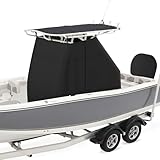 NOOKAT 1200D Waterproof T-Top Boat Center Console Cover with Motor Cover, Heavy...
