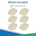 ViveSole Arch Supports for Women & Men (12 Pack) - Felt Insert with Adhesive - Foot Pads for Shoes, Sandals, Flip Flops, Boots, High Heels, Flat Feet, High Arches, and Plantar Fasciitis