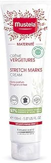 Mustela Maternity Stretch Marks Cream for Pregnancy - with Natural Avocado, Maracuja & Shea Butter - Fragrance-Free & EWG Verified - 5.07 fl. Oz
