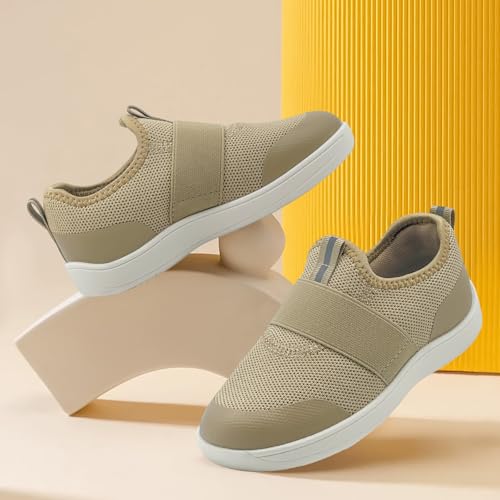 Kids Sneakers for Boys Girls Slip On Wide Toe Box Barefoot Shoes Toddler Minimalist Zero Drop Sneakers Breathable Tennis Walking Shoes2