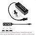 Hutou RJ45 Ethernet Splitter Cable, Worice RJ45 1 Male to 3 X Female Port LAN Ethernet Network Splitter Adapter Cable Suitable Super Cat5, Cat5e, Cat6, Cat7