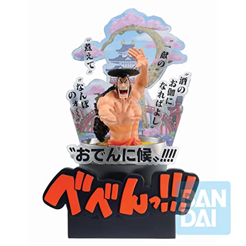 Figura Ichibansho One Piece Kozuki Oden bandai miniatura 4
