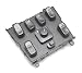 Driver Side Master Power Window Switch for Mercedes Benz W163 ML320 ML430 1638206610