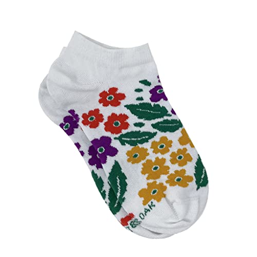 Image of Mint & Oak Low Cut Ankle Women Socks, Christmas Gift Quirky Socks For Friends, Cute Funky Socks, Christmas Secret Santa Gifts For Women