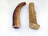 Jim Hodges Dog Training Elk Antlers for Dogs, Premium Grade A, Antler Dog Chew, Dog Chew Bones for Small, Medium and Large Dogs, Long Lasting for Aggressive or Mild Chewers. Made in The USA