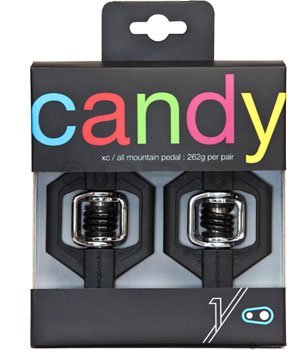 Crank Brothers Candy 1 Black Pedals Hang Tag Version by
