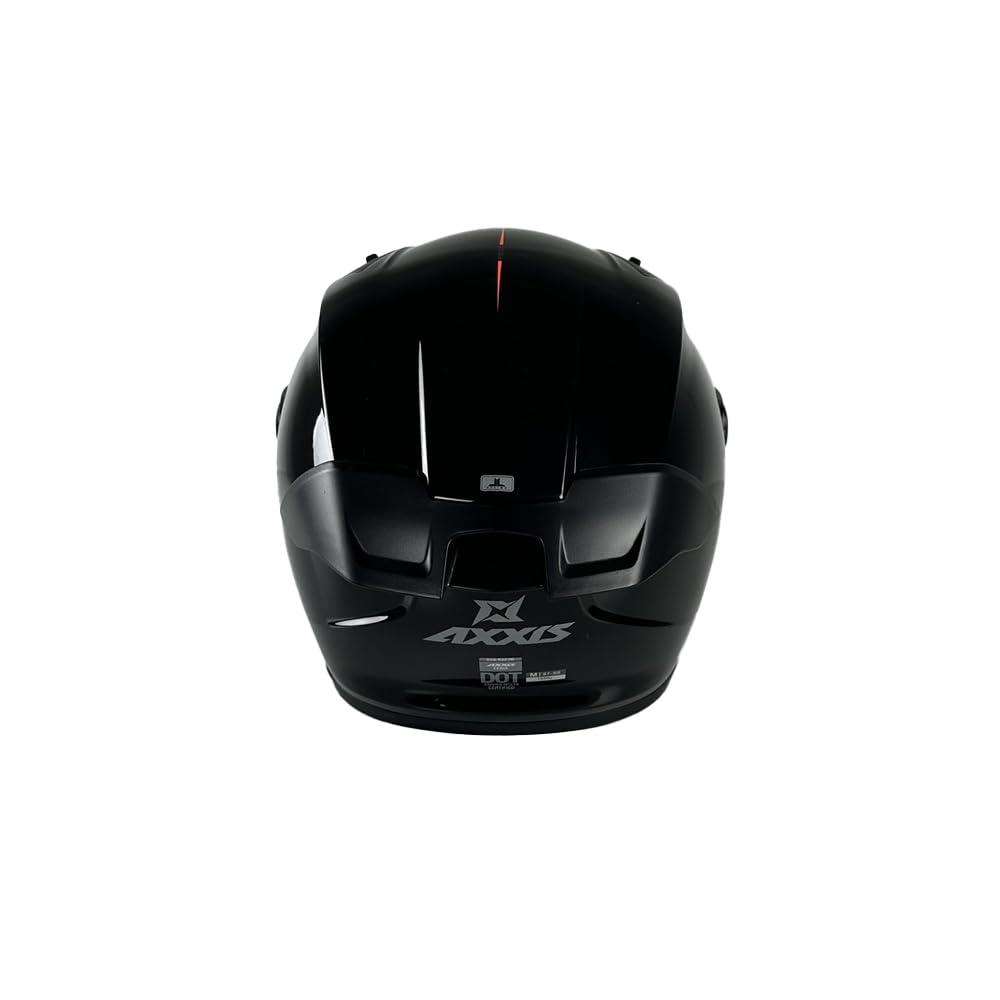 AXXIS Casco Moto Casco Fenix Solid Negro Brillo M Negro Brillo M