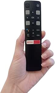 Controle Remoto para TV TCL Semp SMART RC802V FNR1 Controle com COMANDO ...