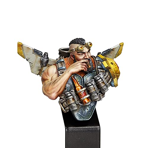 Figura de Resina 1:12 Sin Base para Montar miniatura 3