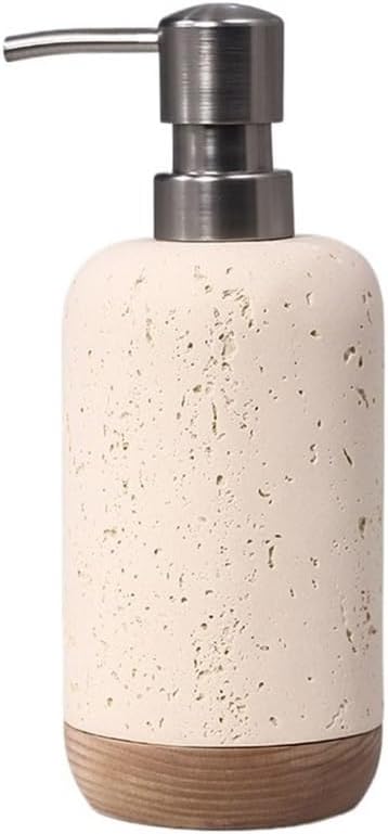 Bathroom Soap Dispenser Light Luxury Soap Dispenser High-Grade Lotion Press Bottle Empty Bottle Hotel Shampoo Shower Gel Dispensing Bottle Soap Dispenser(Yellow)