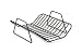 All-Clad 3016 Nonstick Roasting Rack Cookware, 14 by 12.25-Inch, Black