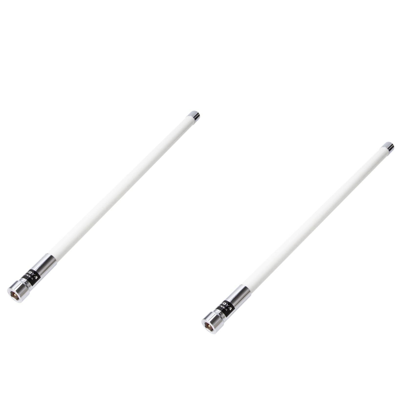 Antenna Dual Band VHF UHF NL550 136-174/400-470MHz Fibra di Vetro