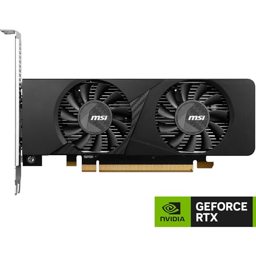 MSI RTX 3050 LP E 6G OC GeForce RTX 3050 6.0 GB GDDR6 PCI Express - vue 3