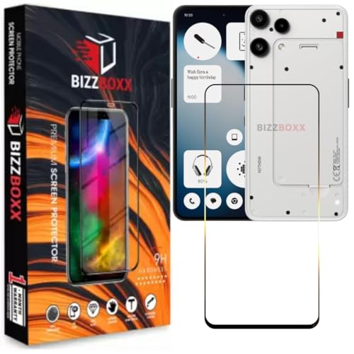 Image of Tempered Glass Compatible with Nothing Phone 3a Lite Screen Protector Guard - HD Clarity, Anti-Fingerprint Screen Guard (Phone 3a Lite - 6.77 inch) With Installation Kit - Pack of 1