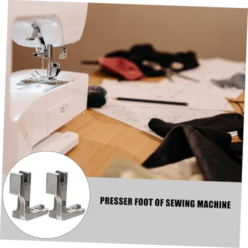 3 Piezas Pies para Máquinas de Coser de Acero Inoxidable miniatura 5