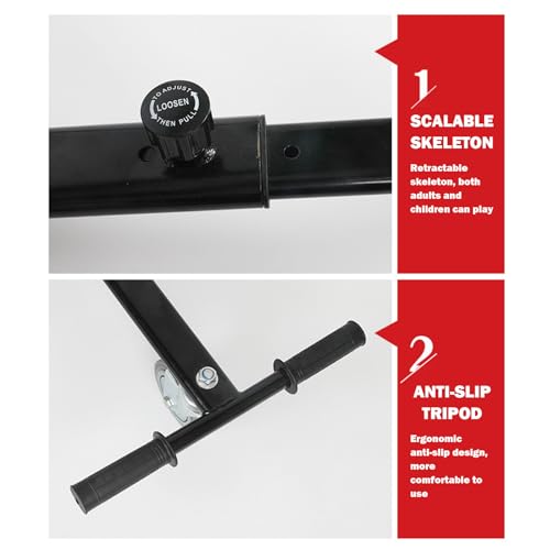 Asiento de Hoverboard de Longitud Ajustable y Estructura Resistente 4