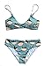 Cupshe Fashion Women's Bear Claw Printing Padding Bikini Set (M)
