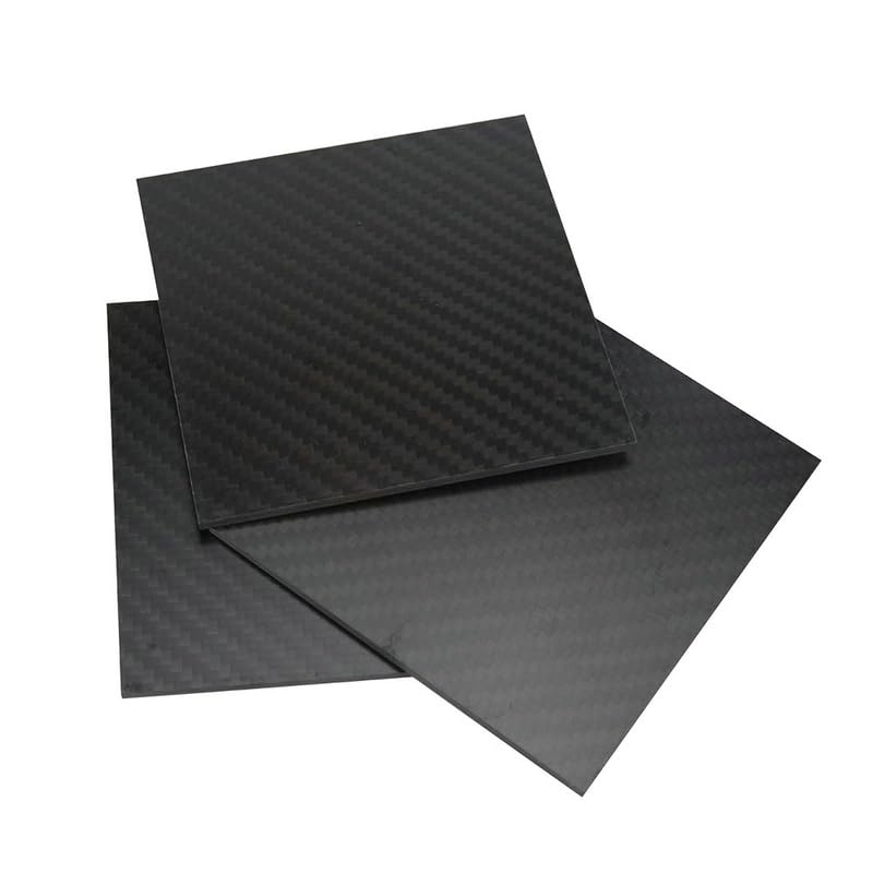 1PCS 100X200MM Matt Surface Carbon Fiber Plate Panel Sheets DIY Composite Hardness Material Carbon Fiber Board 1-5MM Thickness (5MM, Twill)