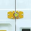 Stoplock Commercial 'Van Lock' W/Keys HG 199-00 - Anti-Theft Security Device Rear or Side Doors - Vehicle Crime Prevention , Yellow #3