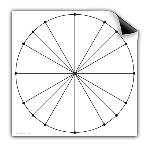Geyer Instructional Products 172898 Unit Circle Dry Erase Magnet