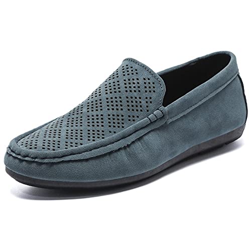 Loafers for Men Moccasins Breathable Lightweight Lightweight Comfortable Slip Resistant Wedding Walking Slip-on