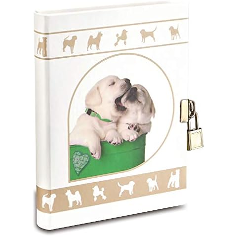 Mareli Secret Diary cm 14.5x18.5 with metal padlock and 2 keys Cover