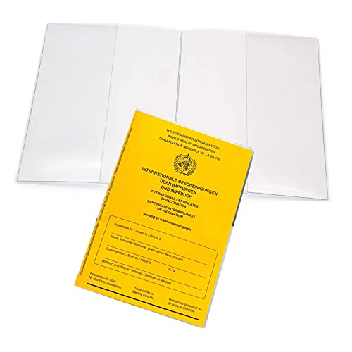 Impfpass Hülle Schutzhülle Impfpasshülle Impfbuch für Alten Impfausweis Schutz Tasche 1x Cover