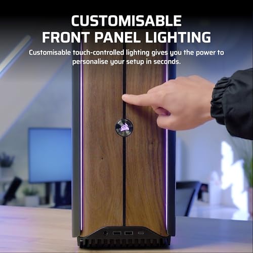 Image of Corsair ONE a600 Gaming PC - Wood Dark