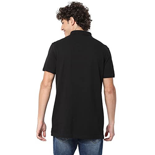 Image of Spykar Men's Printed Slim Fit T-Shirt