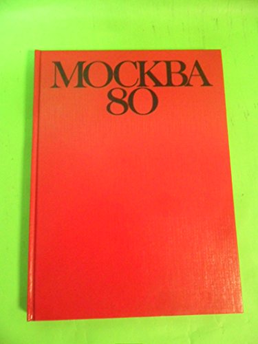  mockba 80. olimpiadi di mosca 1980 libro fotografico con risultati