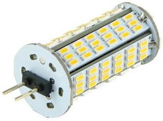 Best to Buy® (6-PACK 5.5-Watt T4 G4 LED Bulb 12V AC/DC, 126 SMD 3014 LED, 5.5W Warm White Color (Jc10 Bi-pin 25-28w Replacement)