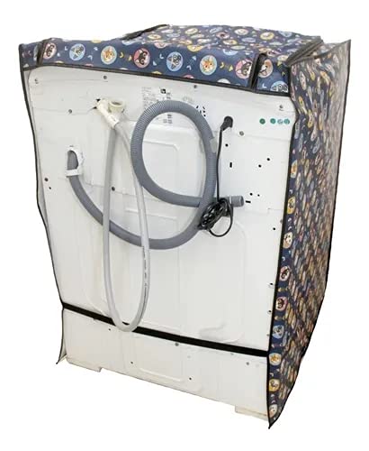 Capa para Máquina de Lavar Brastemp/Consul/Electrolux 12kg, 13kg, 14kg, 15kg, 16kg c/Zíper Estampada